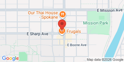 Map showing location of Logan Tavern