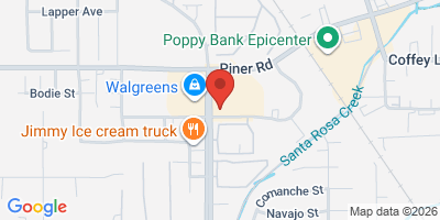 Map showing location of The Clubhouse Bar & Grill