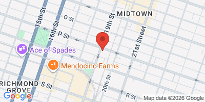 Map showing location of Zebra Club