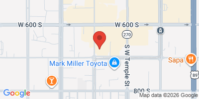 Map showing location of Legends Pub & Grill Downtown