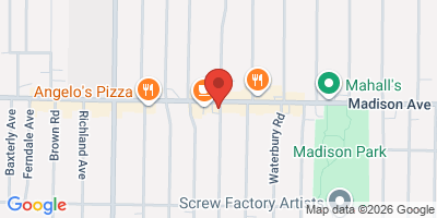 Map showing location of Iggy's Bar