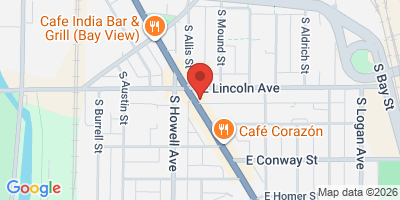 Map showing location of The Highbury Pub