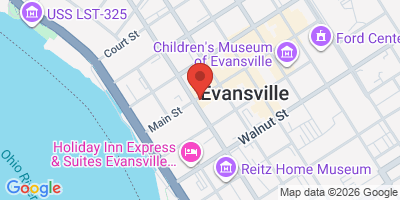 Map showing location of Patsy Hartigan's Irish Pub