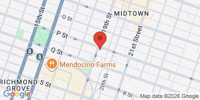Map showing location of Zebra Club