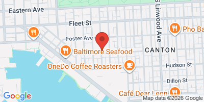 Map showing location of Smaltimore