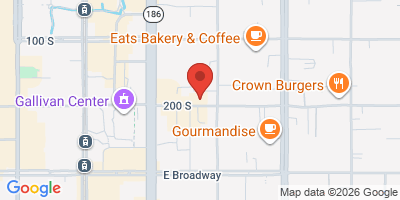 Map showing location of Beer Bar